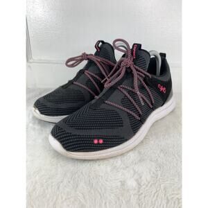 Ryka Women's Black & Pink Athletic Shoes Mesh Upper Size 8.5M